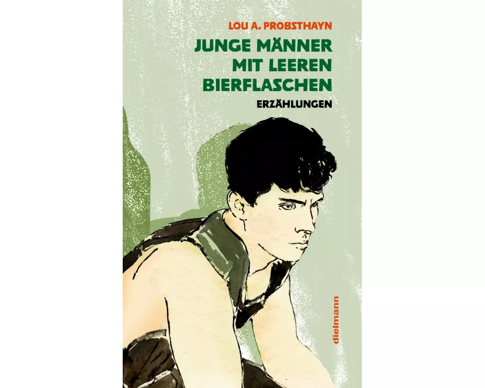 Junge Männer mit leeren Bierflaschen