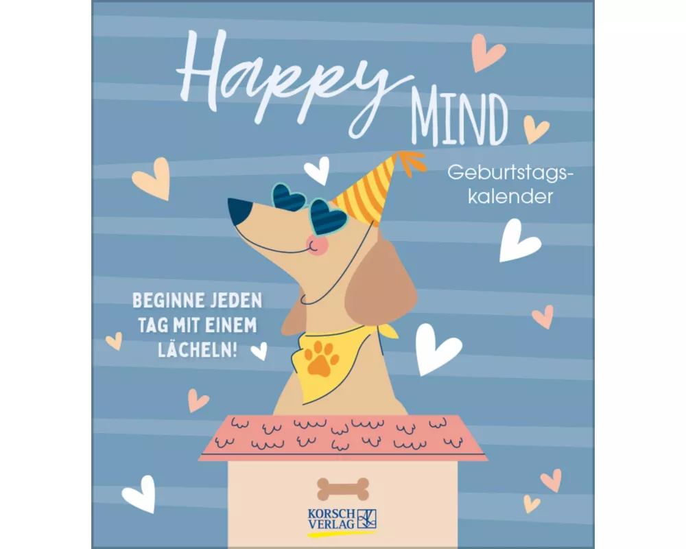 Geburtstagskalender Happy Mind