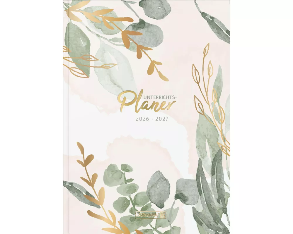 Termin- & Unterrichtsplaner 2026/2027 "Bloom" | A5, Papier