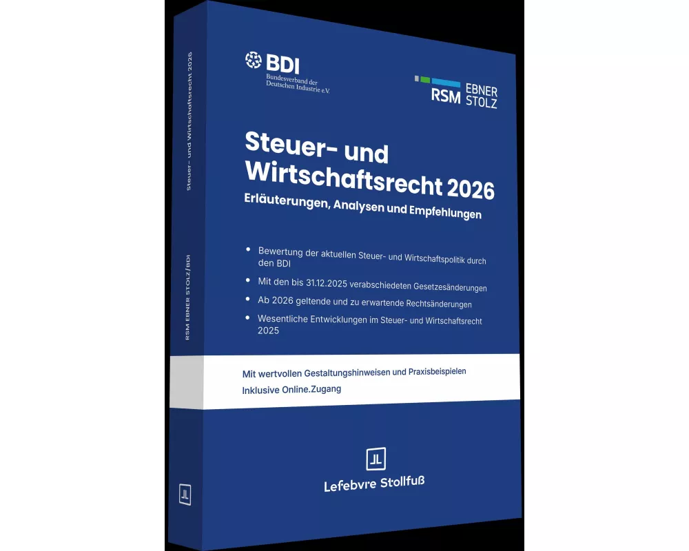 Steuer- und Wirtschaftsrecht 2026