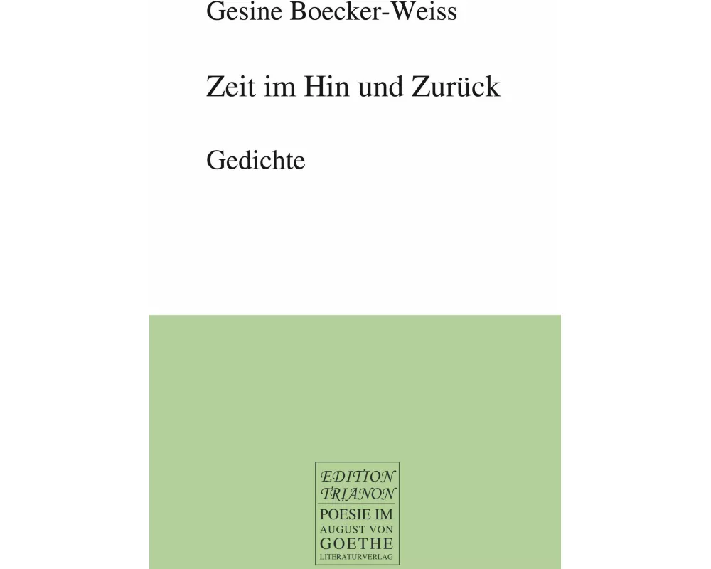 Zeit im Hin und Zurück