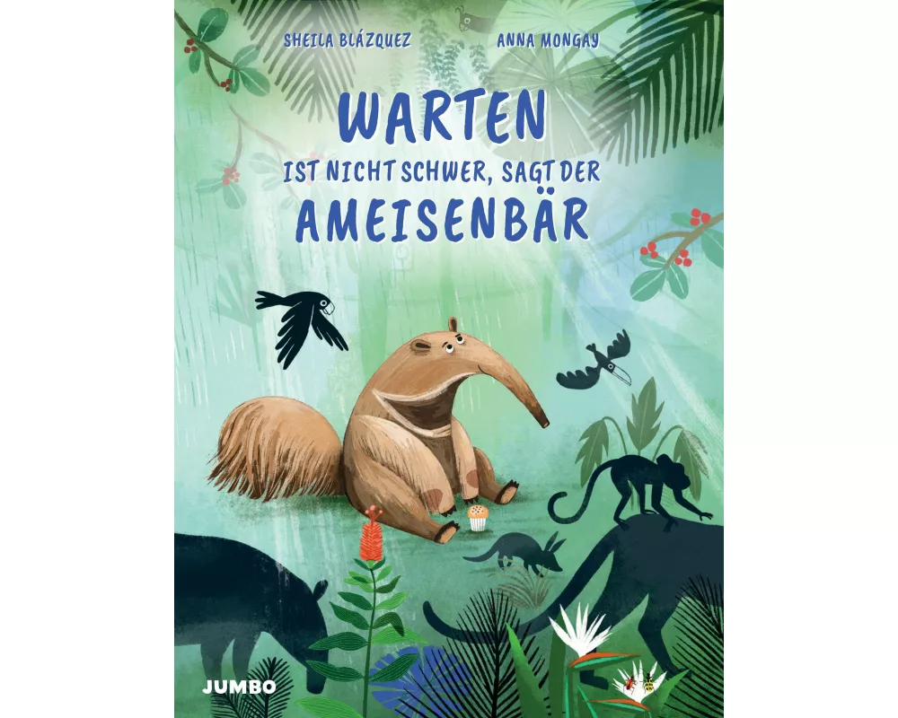 Warten ist nicht schwer, sagt der Ameisenbär