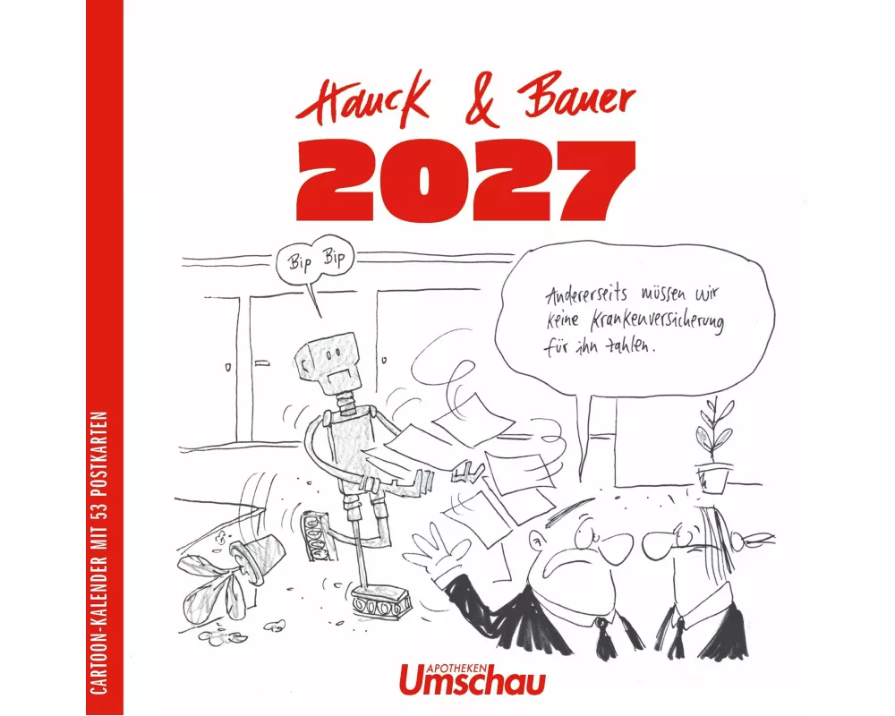 Hauck & Bauer Postkartenkalender 2027