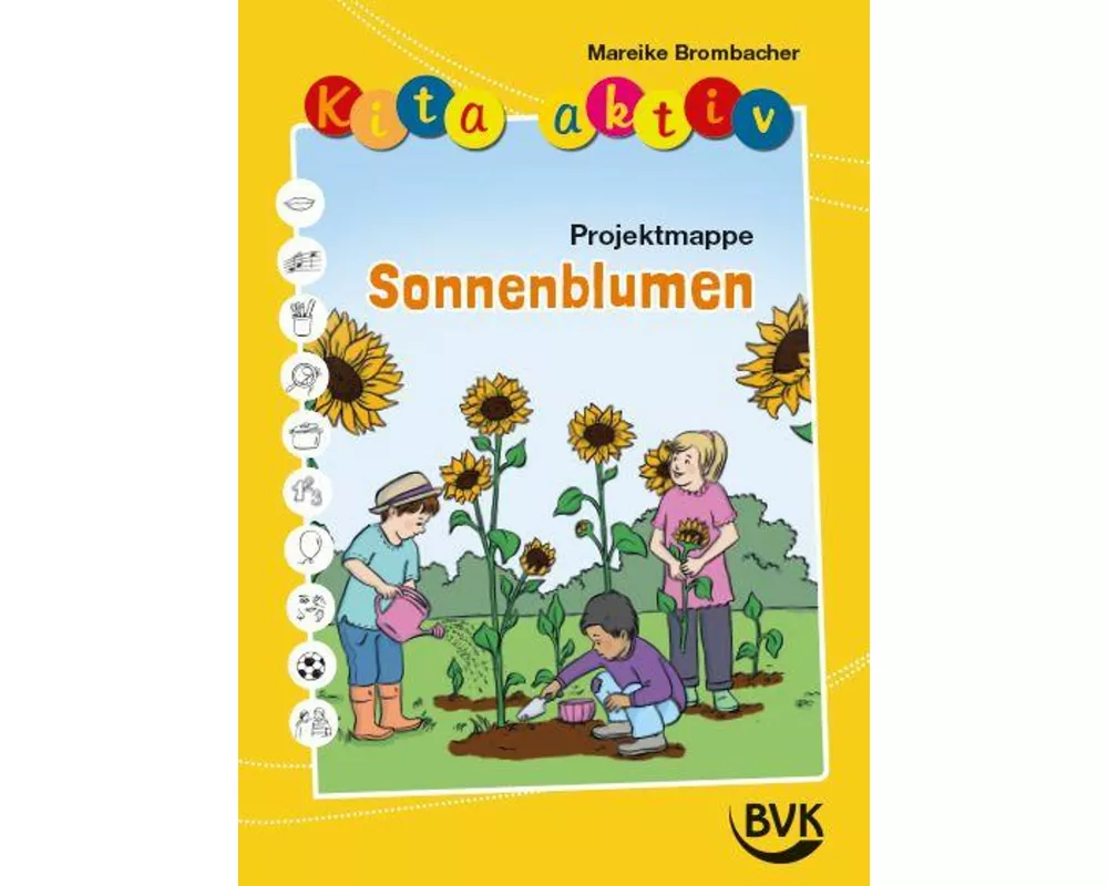 Kita aktiv Projektmappe Sonnenblumen