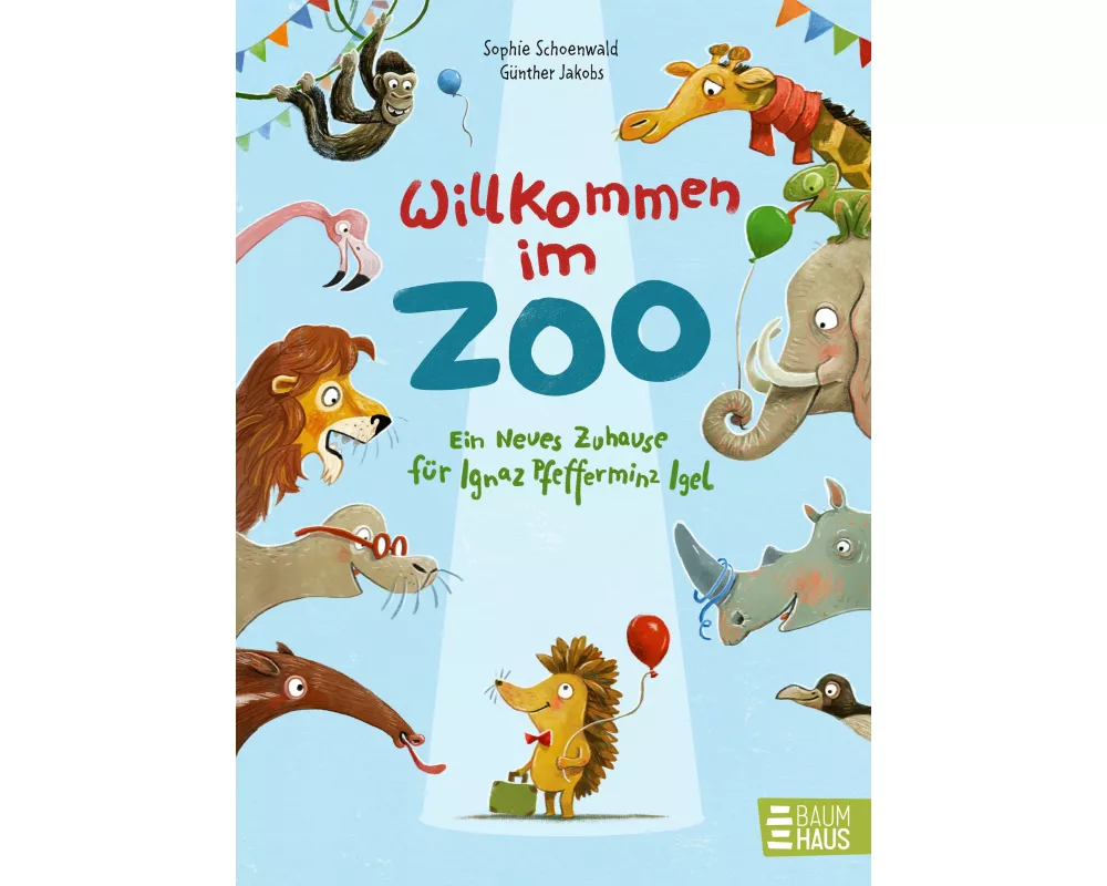 Willkommen im Zoo - Ein neues Zuhause für Ignaz Pfefferminz Igel