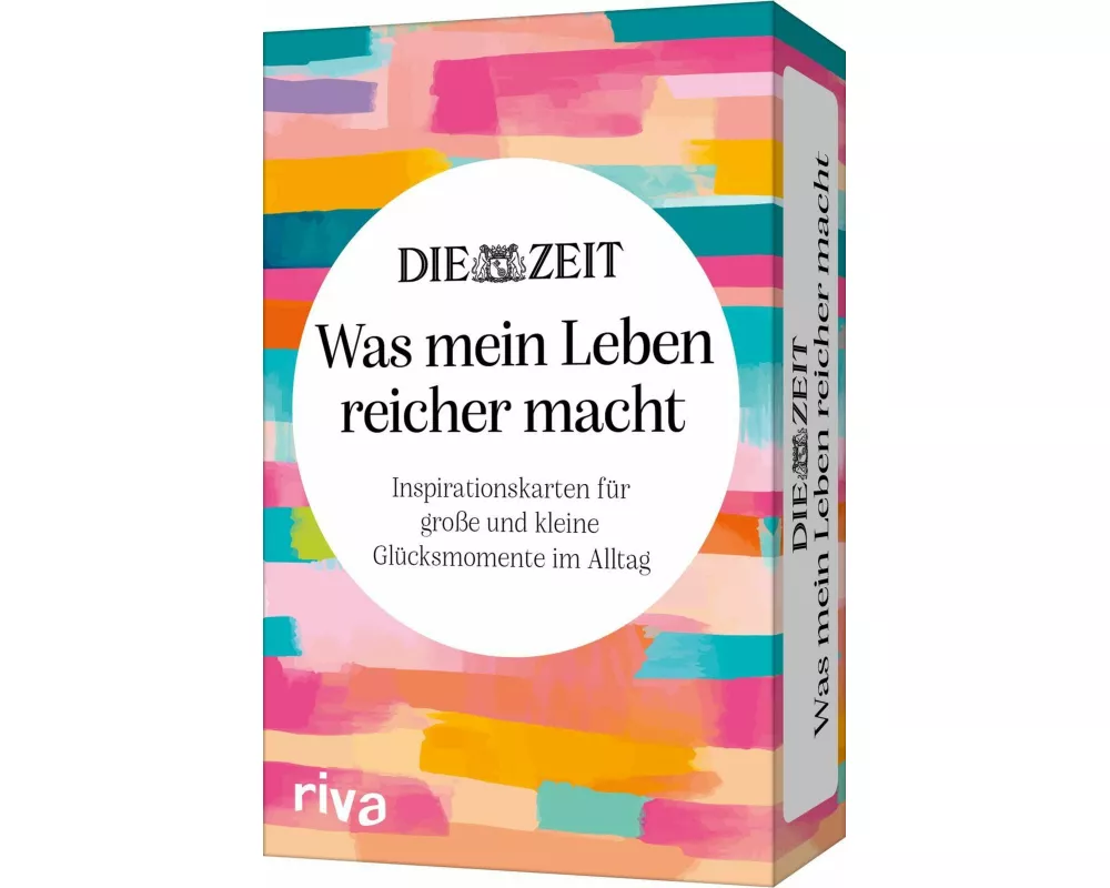 DIE ZEIT »Was mein Leben reicher macht« – Inspirationskarten für große und kleine Glücksmomente im Alltag
