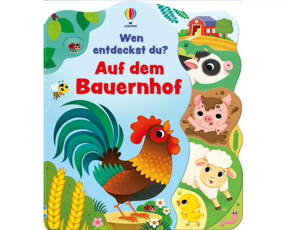 Wen entdeckst du? Auf dem Bauernhof