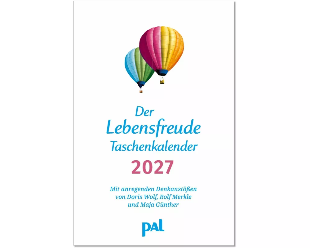 Der Lebensfreude-Taschenkalender 2027