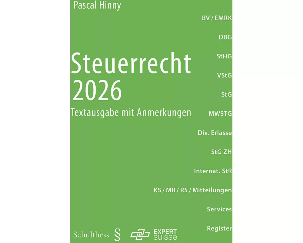 Steuerrecht 2026