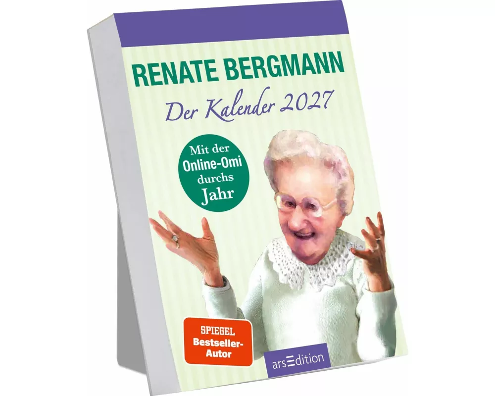 Abreißkalender Renate Bergmann - Der Kalender 2027