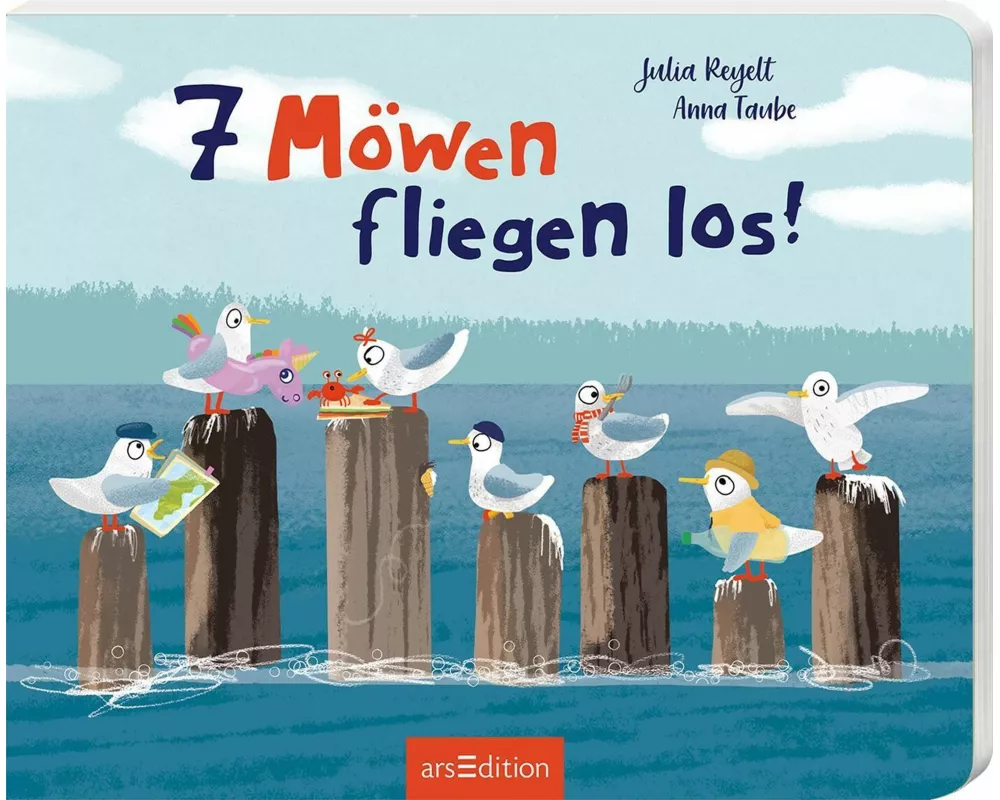 7 Möwen fliegen los!