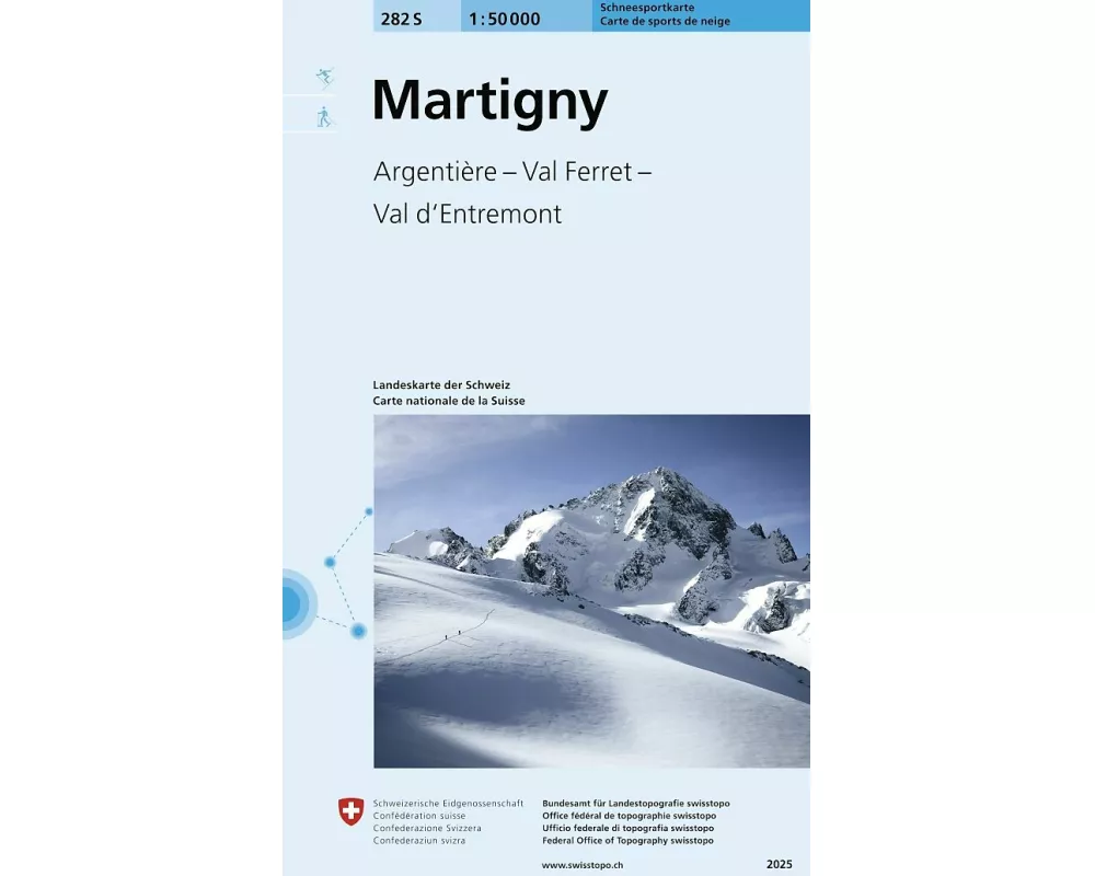 282S Martigny Schneesportkarte