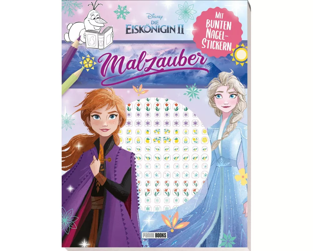 Disney Die Eiskönigin 2: Malzauber - Mit bunten Nagelstickern!
