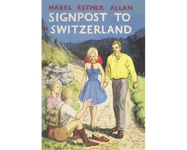 Signpost to Switzerland