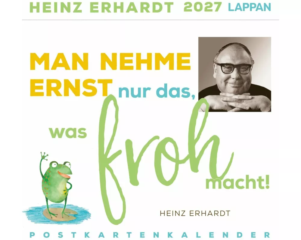 Heinz Erhardt: Postkartenkalender 2027