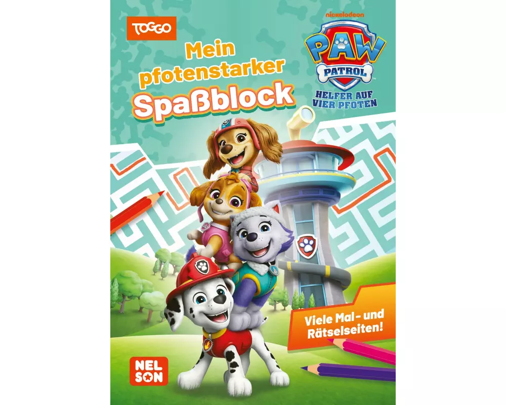 PAW Patrol Kindergartenheft: Mein pfotenstarker Spaßblock