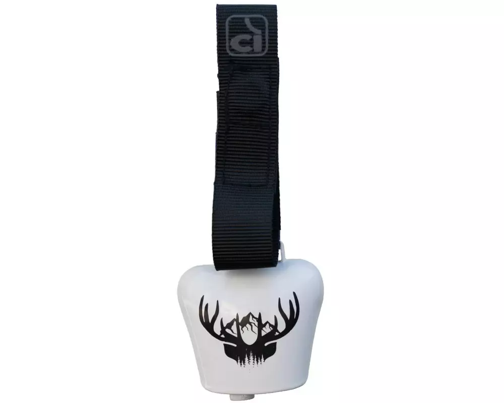 Incirca Fahrradglocke Cowebell Stahl, Weiss