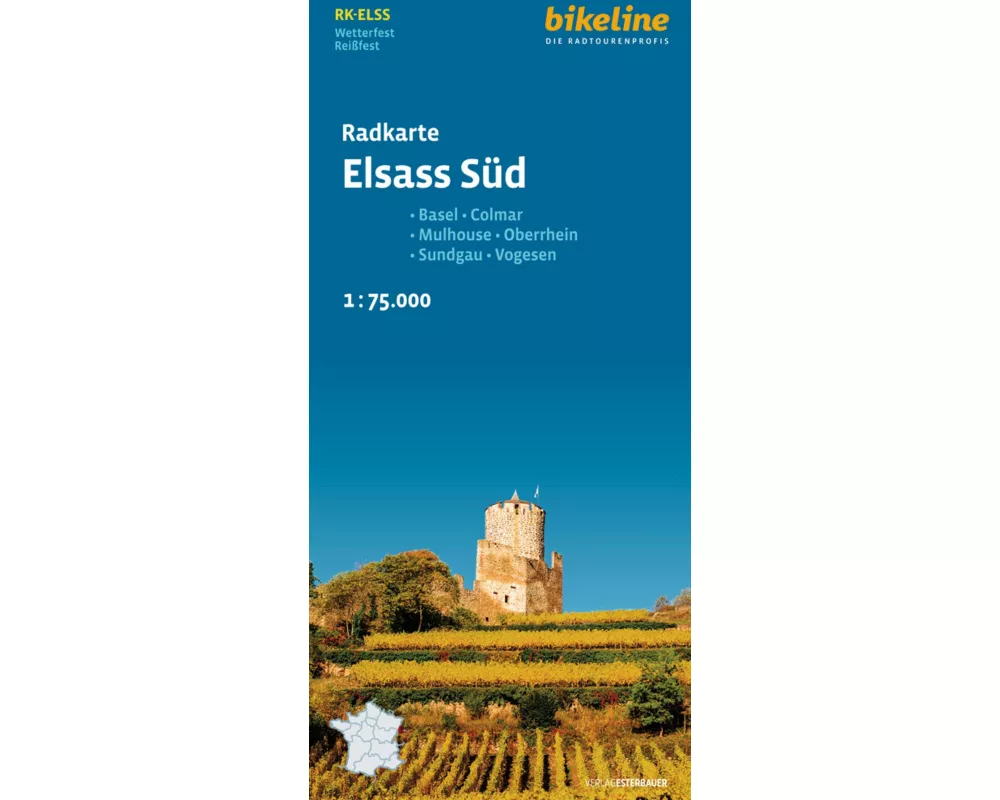 Radkarte Elsass Süd