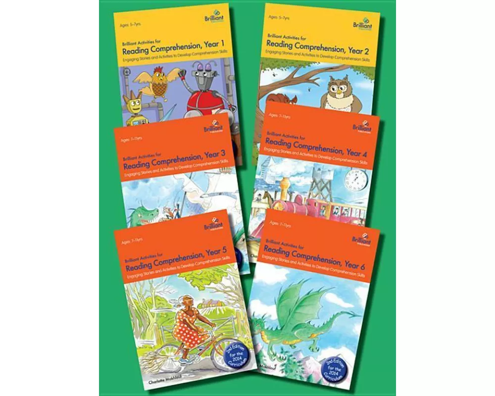 Brilliant Activities for Reading Comprehension Series (2nd Ed)
