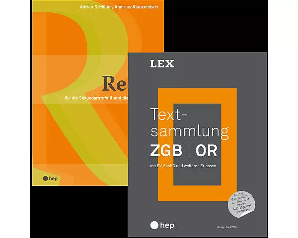 Spezialangebot «Textsammlung ZGB | OR» und «Recht» (Neuauflage 2026)