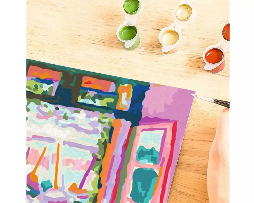 Ravensburger Malen nach Zahlen Henri Matisse:Offenes Fenster in Collioure