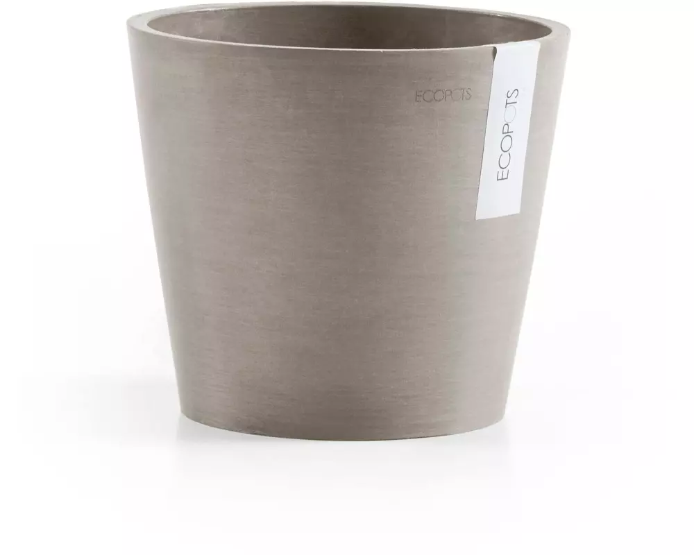 Ecopots Pflanzentopf Amsterdam 20, French Taupe