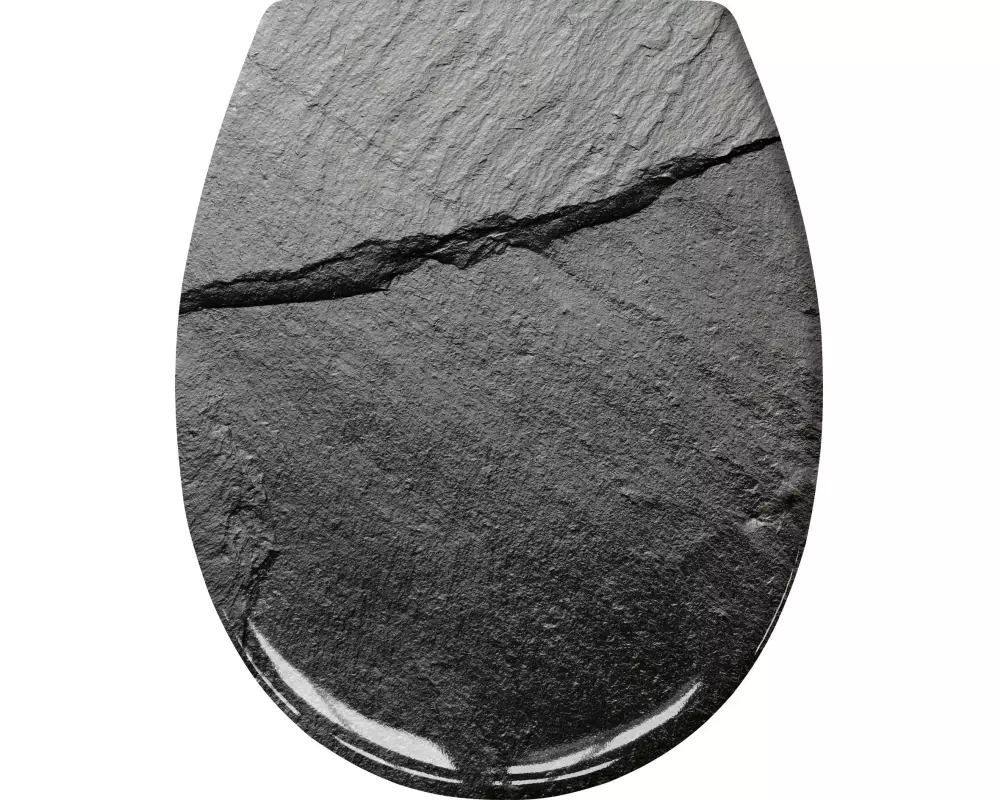 Kleine Wolke Toilettensitz Slate Schwarz