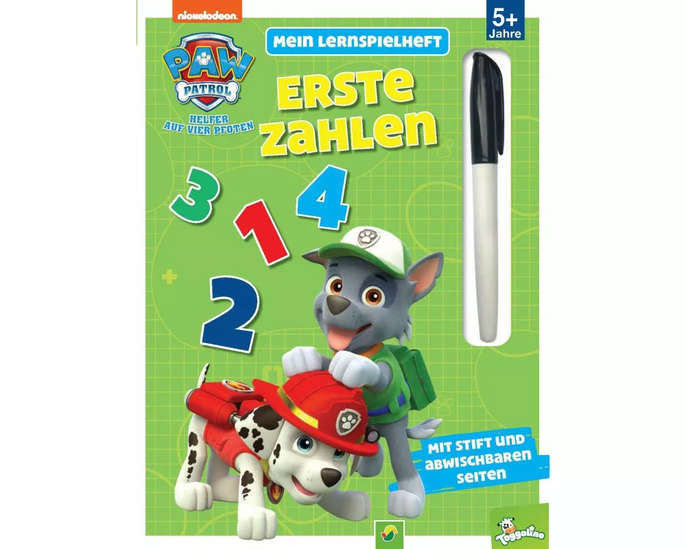 PAW Patro Mein Lernspielheft l Erste Zahlen