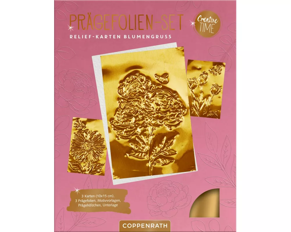 Prägefolien-Set Relief-Karten