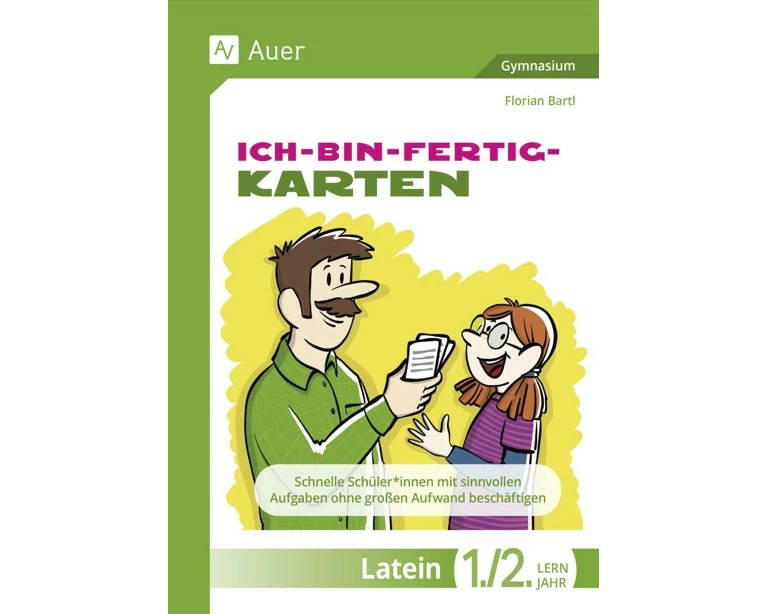 Ich-bin-fertig-Karten Latein Lernjahr 1-2