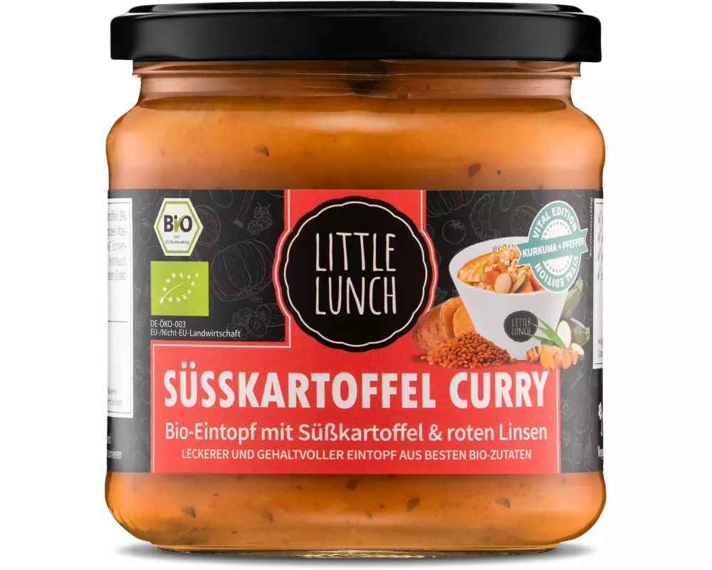 Little Lunch Gemüseeintopf Süsskartoffel Currry Bio 350 ml