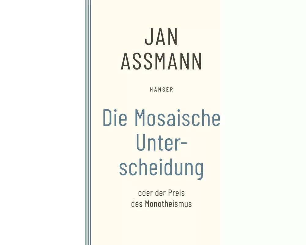 Die Mosaische Unterscheidung