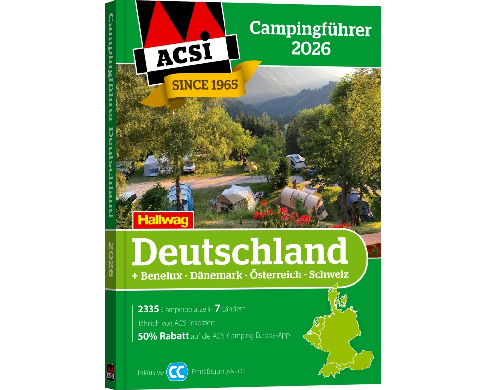ACSI Campingführer Deutschland 2026