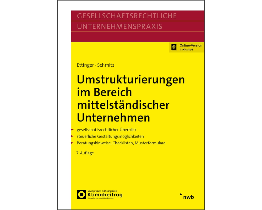 Umstrukturierungen im Bereich mittelständischer Unternehmen