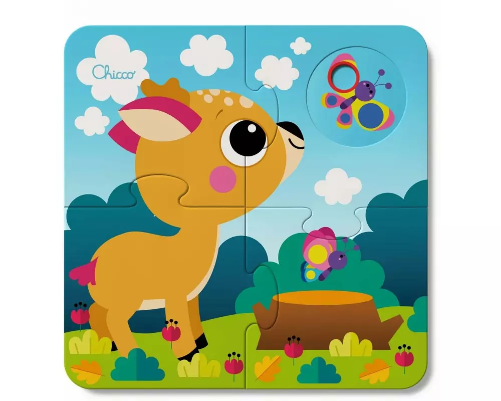 Chicco Erste Puzzles Interaktives Set