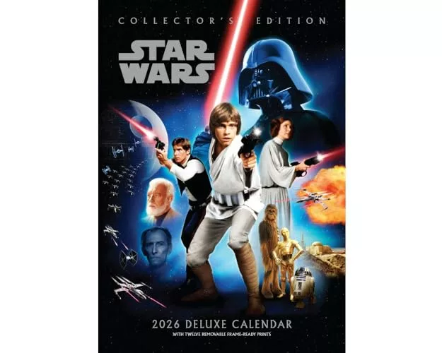 Star Wars Classic 2026 A3 Deluxe Calendar