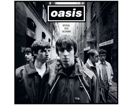 Oasis 2026 Square Calendar