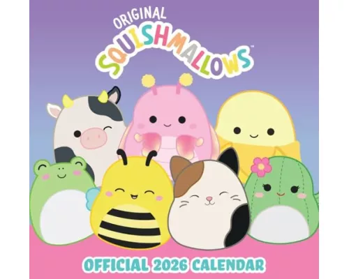 Squishmallows 2026 Square Calendar