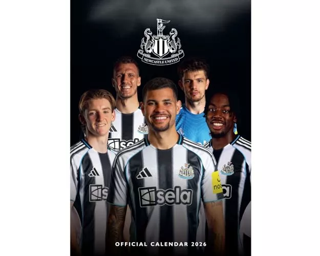 Newcastle United Fc 2026 A3 Calendar