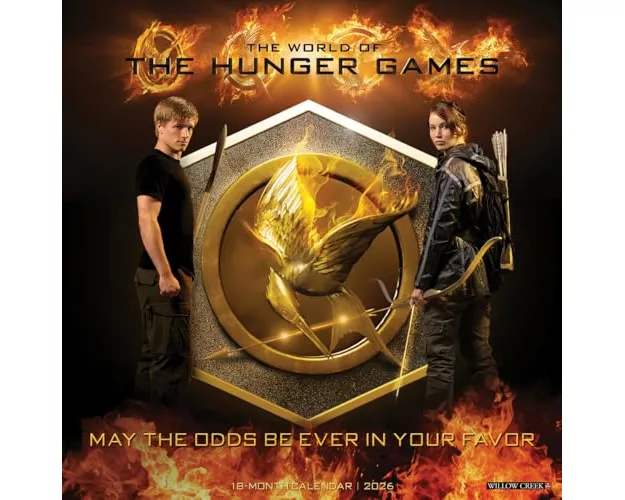 Hunger Games: The World of 2026 Wall Calendar