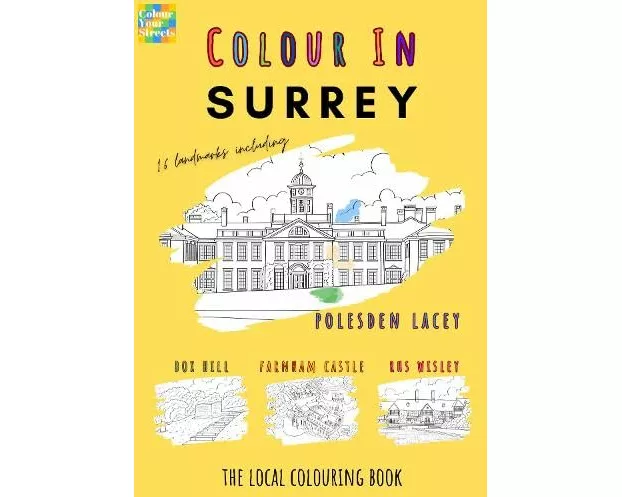 Surrey Colouring Book (A4)