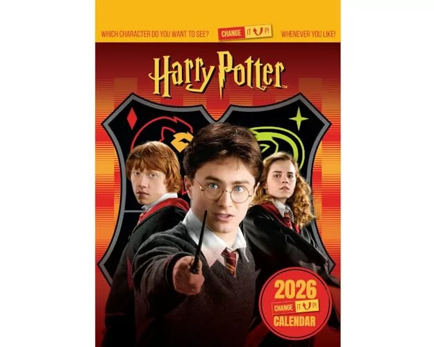 Harry Potter 2026 A3 Change It Up Calendar
