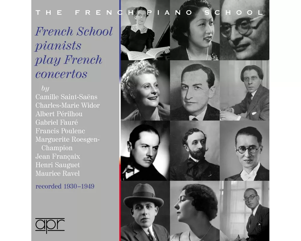 French School Pianists play French Concertos