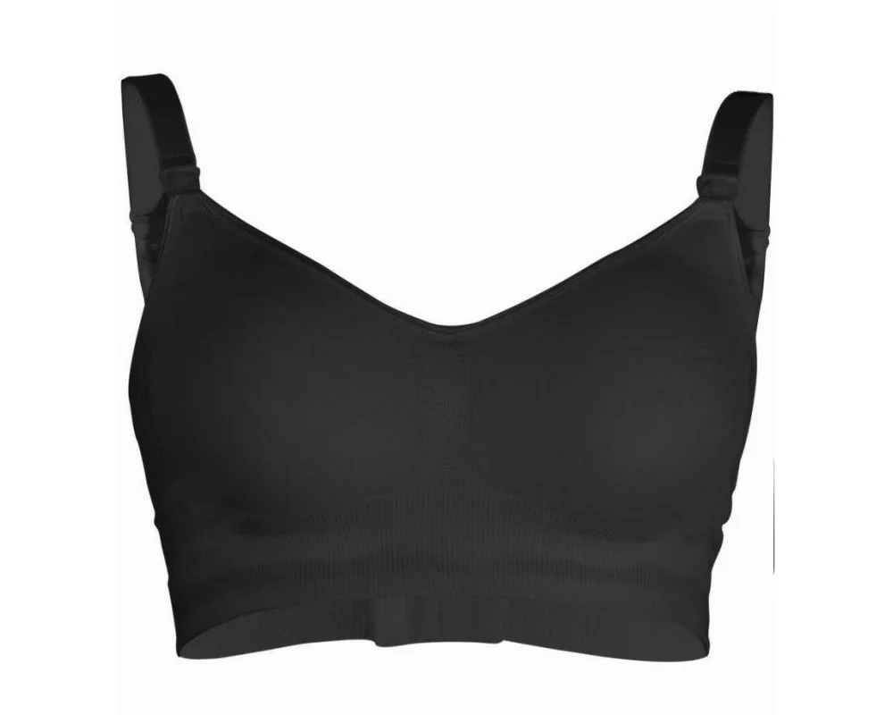 Carriwell Still-BH nahtlos Schwarz M
