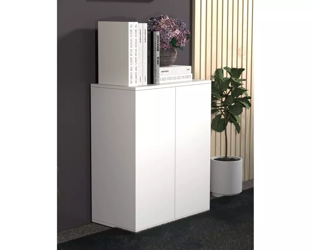 VCM Kommode Dalosa 60 x 73 cm, Weiss