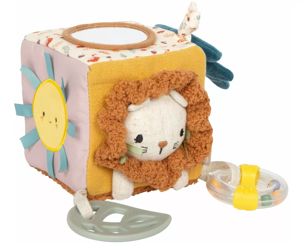 Babyspielzeug Spielwürfel aus Stoff "Little Lion