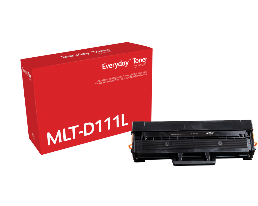 Everyday™ Schwarz Toner von Xerox, kompatibel mit Samsung MLT-D111L, Hohe Kapazität