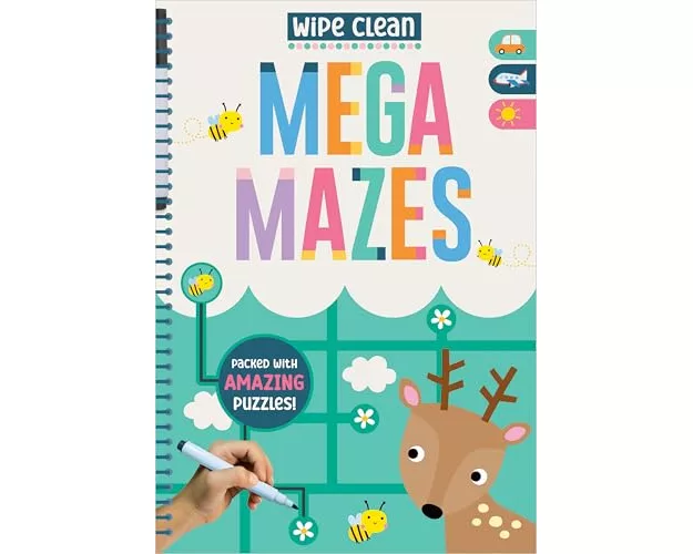 Wipe Clean: Mega Mazes