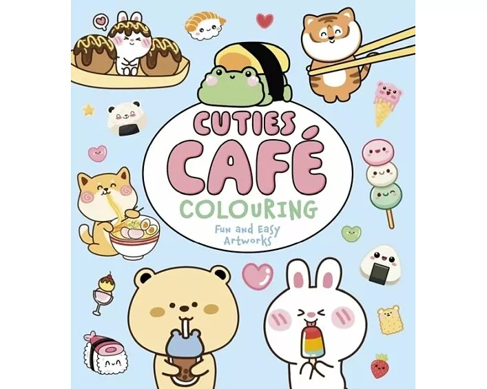 Cuties Cafe Colouring