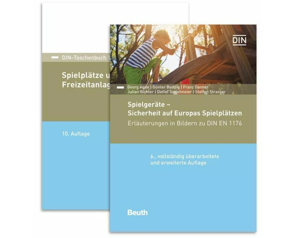 Sichere Spielplätze und Spielplatzgeräte